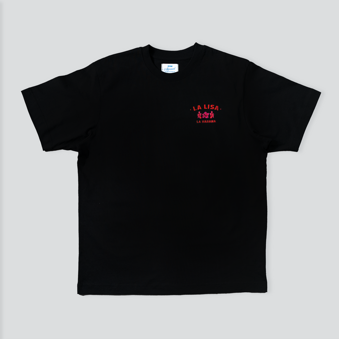 EGM LA LISA T-SHIRT - BLACK