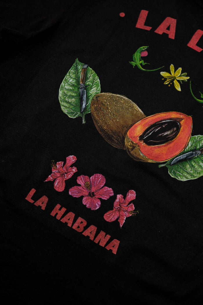 EGM LA LISA T-SHIRT - BLACK