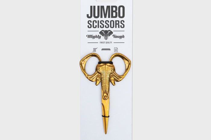 Elephant Scissors - Brass