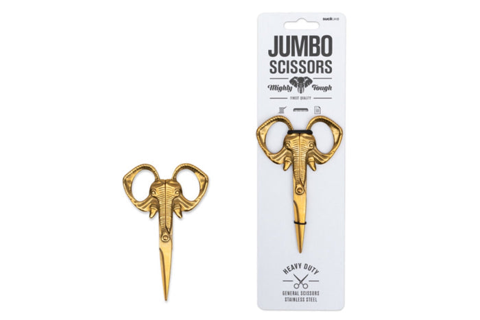 Elephant Scissors - Brass