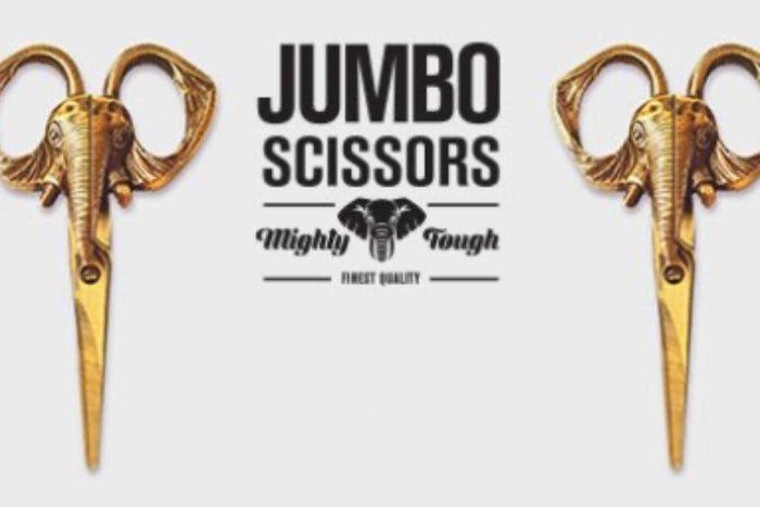 Elephant Scissors - Brass