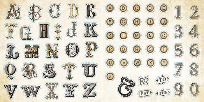 Ephemera Sticker Book