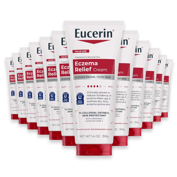 Eucerin Eczema Relief Body Cream - 14 oz - 12 Pack