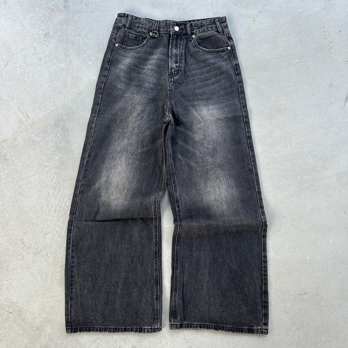 Faded Black Denim
