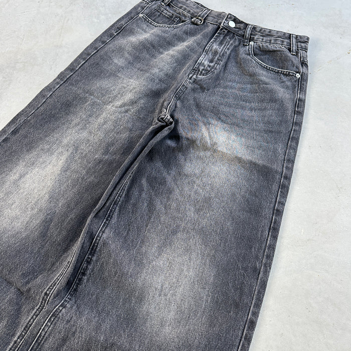 Faded Black Denim