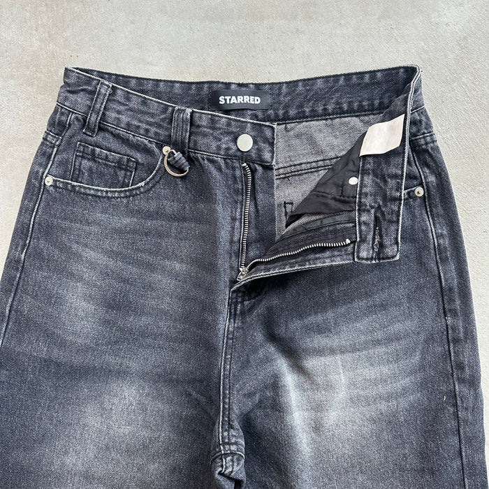 Faded Black Denim
