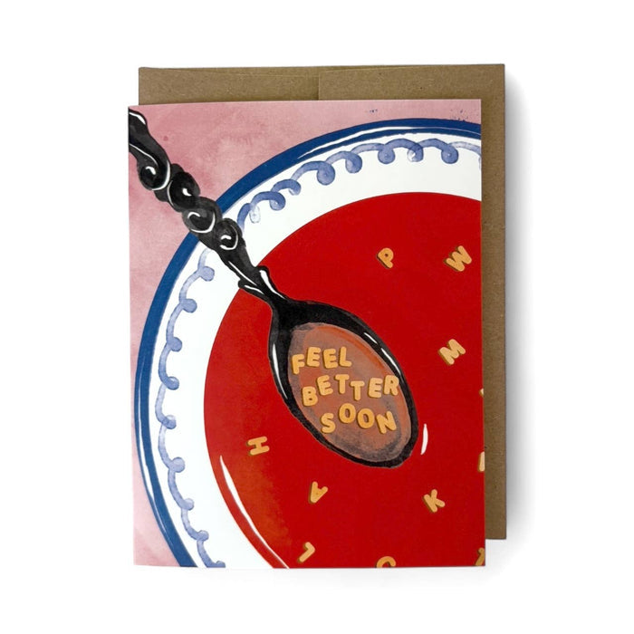 Feel Better Soup Card