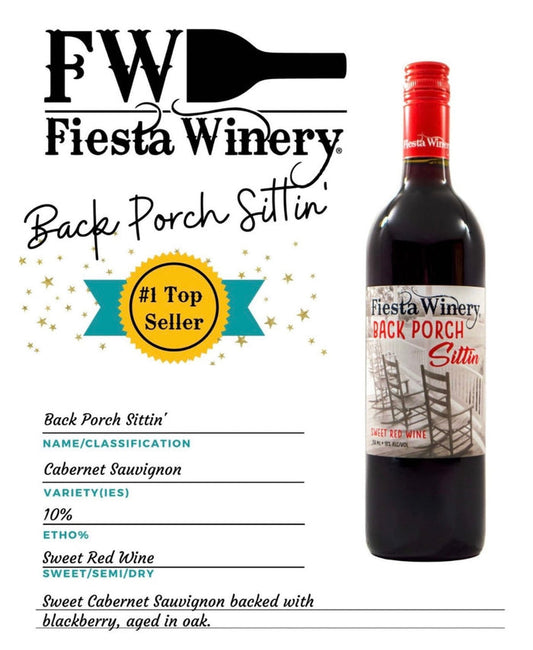 Fiesta Winery - Back Porch Sittin