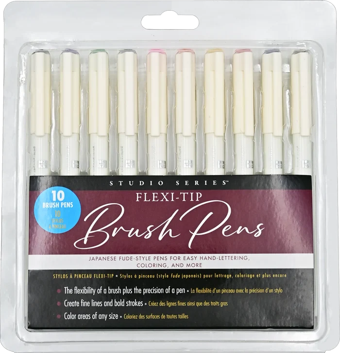 Flexi Tip Brush Pens