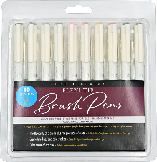 Flexi Tip Brush Pens