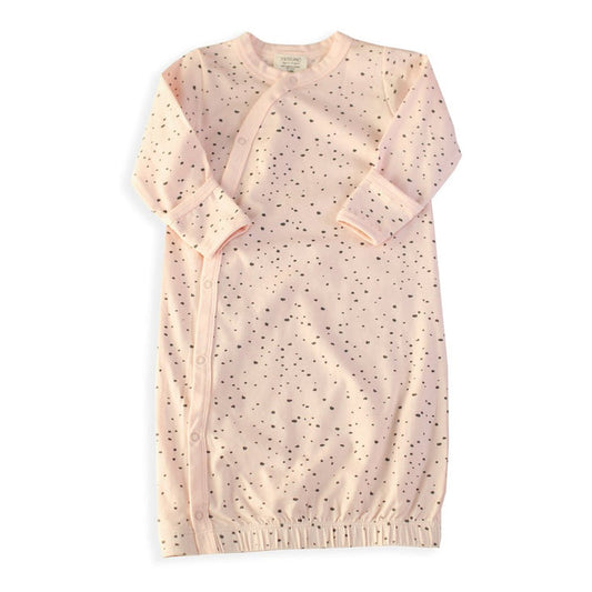 Florence Pebble Organic Kimono Sleep Gown for Babies -Baby Shower Gifts