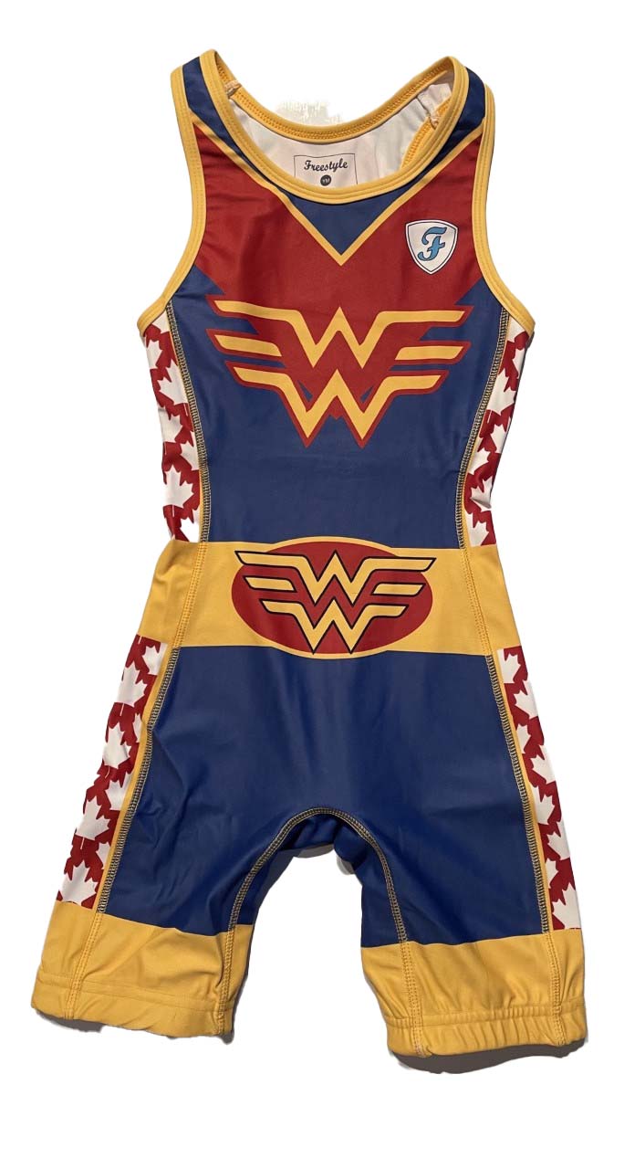 FreeStyle Youth Girls -GIRL POWER CANADA Wrestling Singlet