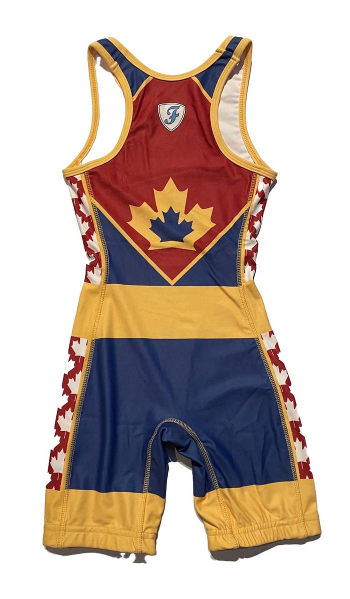 FreeStyle Youth Girls -GIRL POWER CANADA Wrestling Singlet