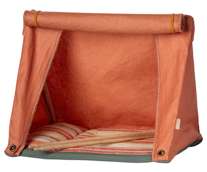 Maileg - Furniture For Mouse - Happy Camper Tent - Front