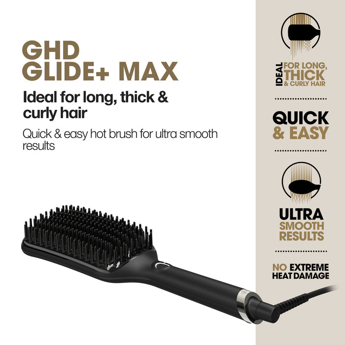 ghd Glide+ Max Smoothing Hot Brush