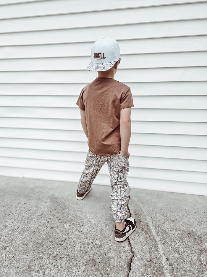 Ghost Camo ribbed Joggers