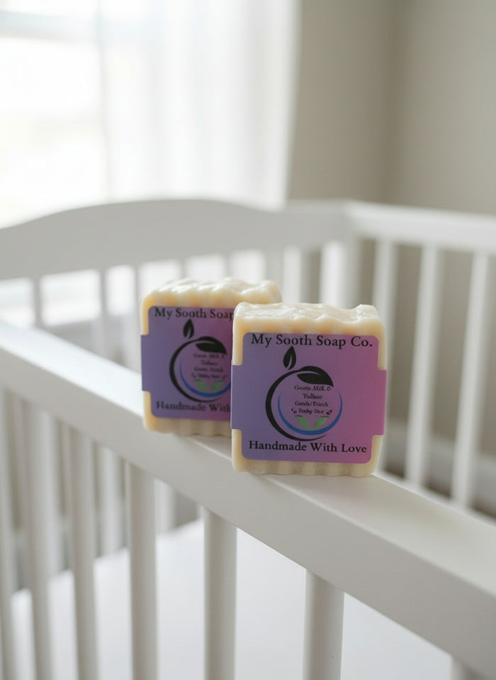 Goats Milk ,Tallow Oatmeal & Honey Baby Bar unscented