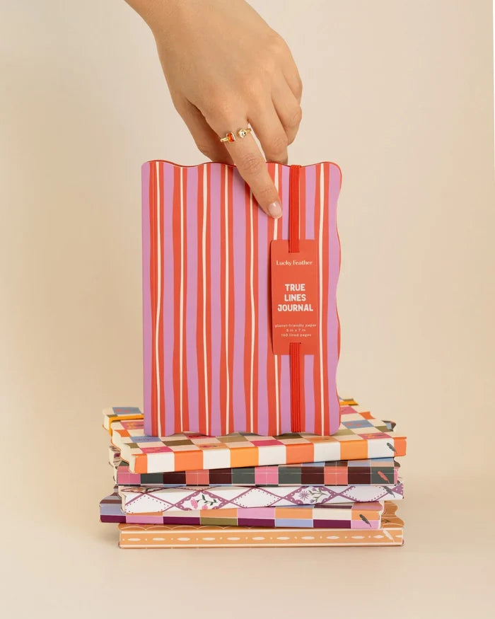 Gridscape Wavy Edge Journal