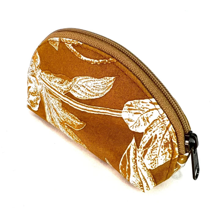 Half Moon Coin Purse- Assorted Colors/Patterns