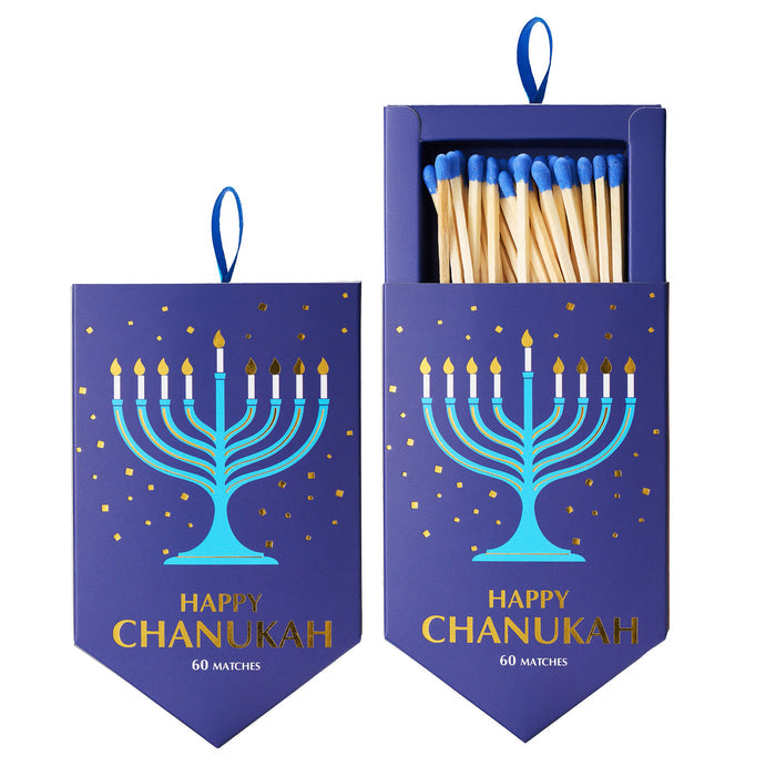 Hanukkah Matches in Dreidel Shaped Box
