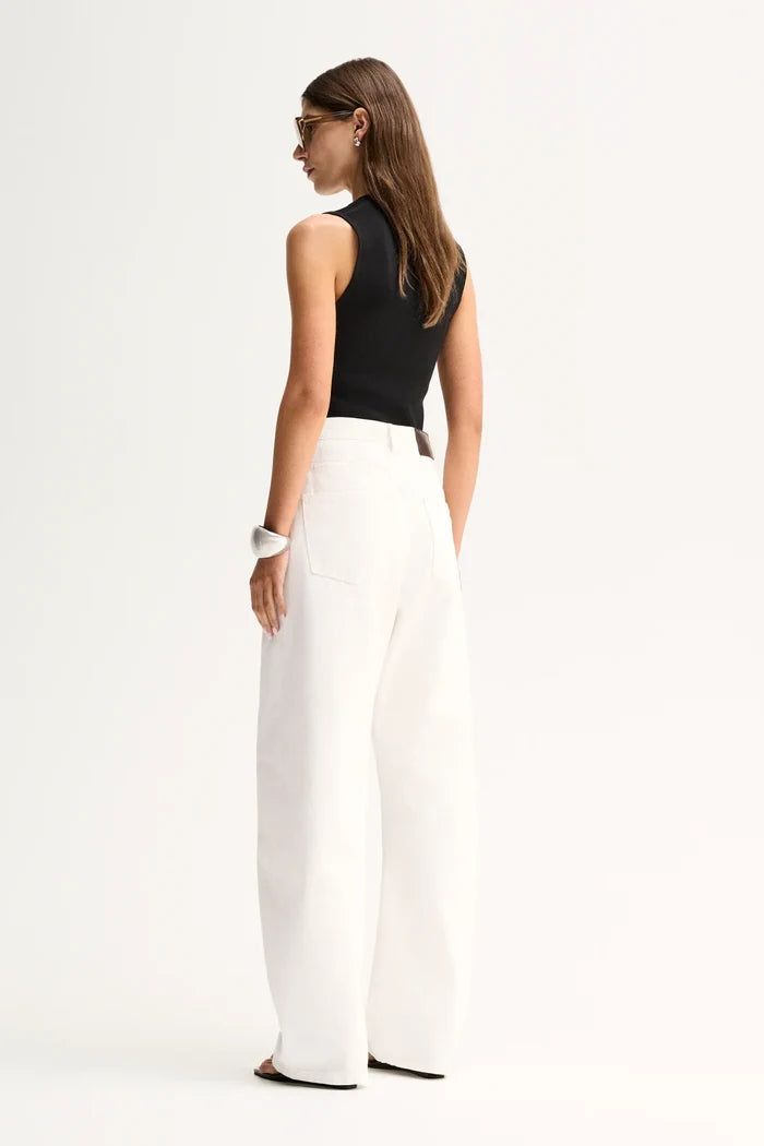 HAYES KNIT TOP in Black by Elka Collective