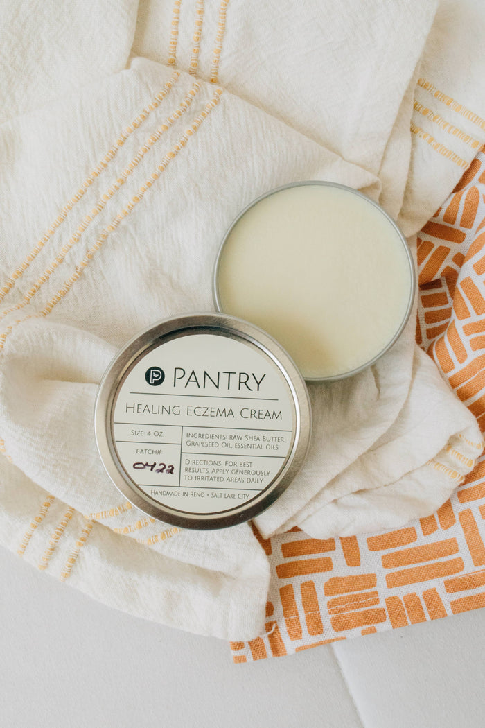 Healing Eczema Cream - Raw Shea Butter Skin Soothing Balm