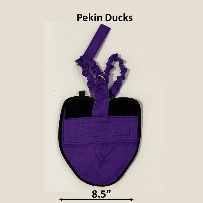 Purple / Pekin Duck (adjustable chest tab)