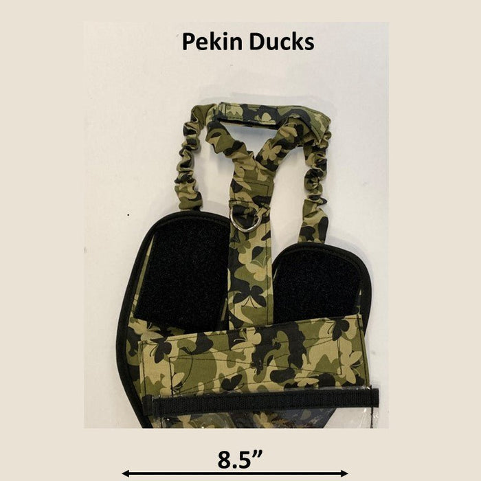 Butterfly Camo / Pekin Duck (adjustable chest tab)