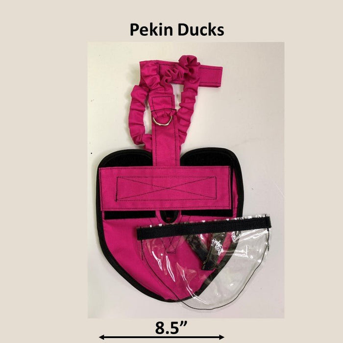 Flamingo Pink / Pekin Duck (adjustable chest tab)