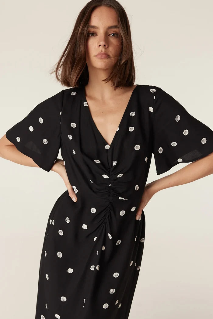HEPBURN DRESS | Black Spot - Darling & Domain
