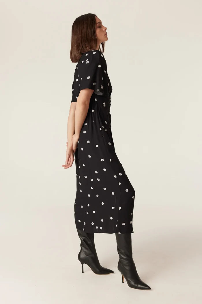 HEPBURN DRESS | Black Spot - Darling & Domain