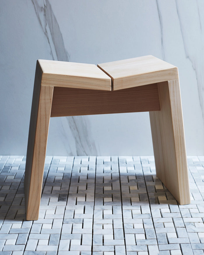 Hinoki Bath Stool