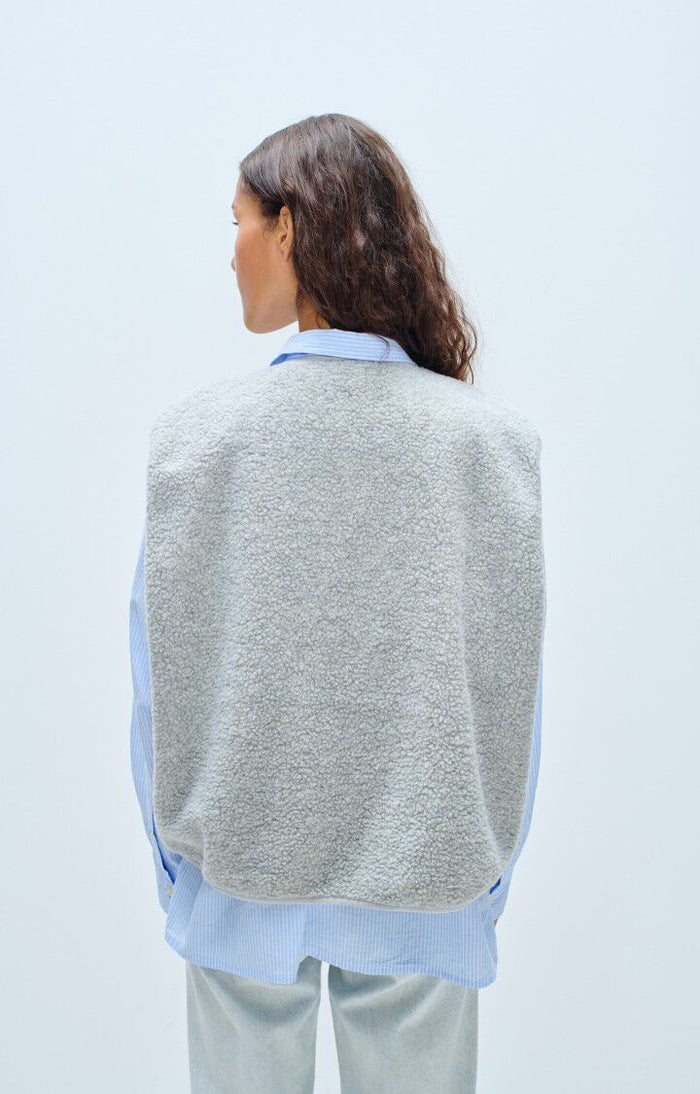 HOKTOWN VEST HOK16B in Polar Melange by American Vintage