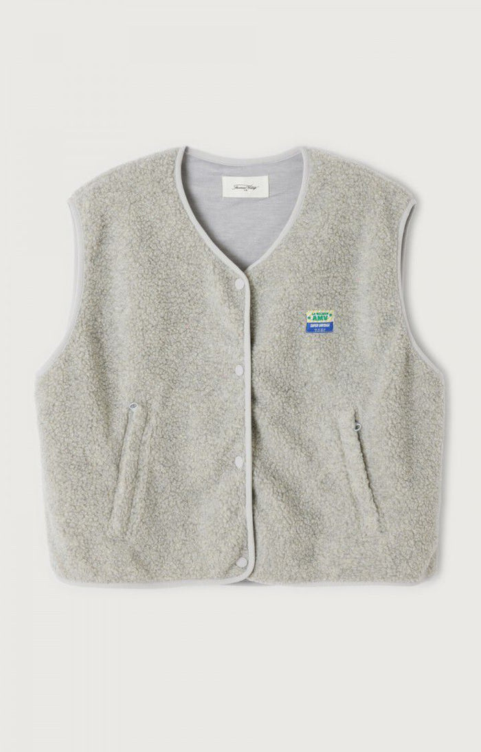 HOKTOWN VEST HOK16B in Polar Melange by American Vintage