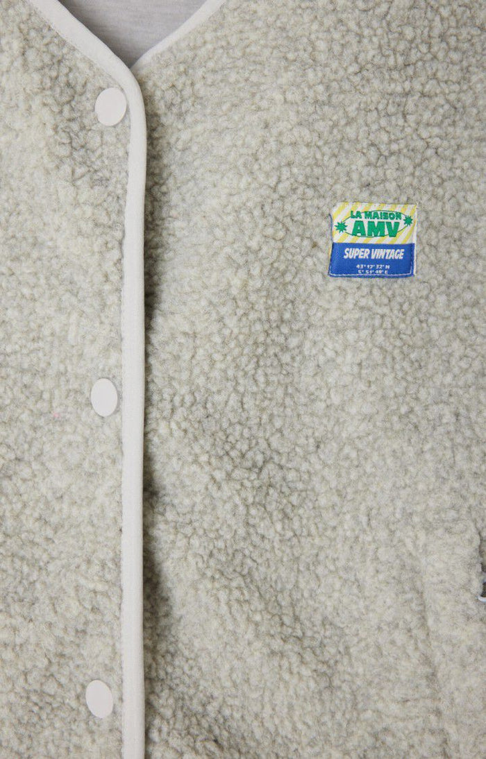 HOKTOWN VEST HOK16B in Polar Melange by American Vintage