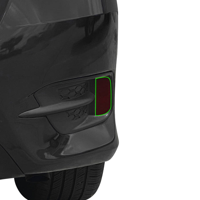Fog Tail Light Reflector Sidemarker Smoke Tint Overlay Film Fits Civic Sedan 2016 - 2021 - Bogar Tech Designs