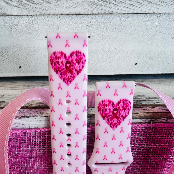 Hope & Love Print Silicone Band For Samsung Watch