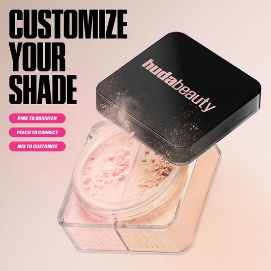 Huda beauty loose powder duo