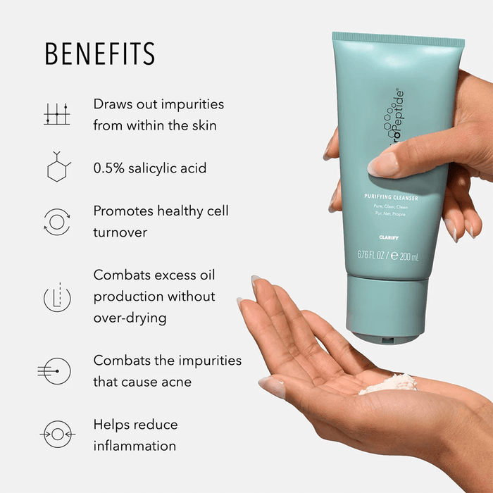 Hydropeptide Purifying Cleanser 200ml - Beauty Tribe
