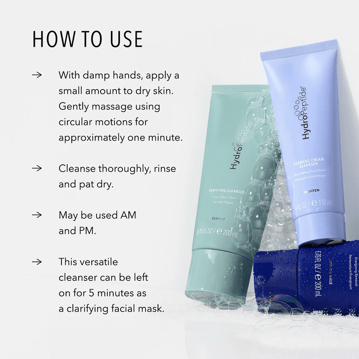 Hydropeptide Purifying Cleanser 200ml - Beauty Tribe