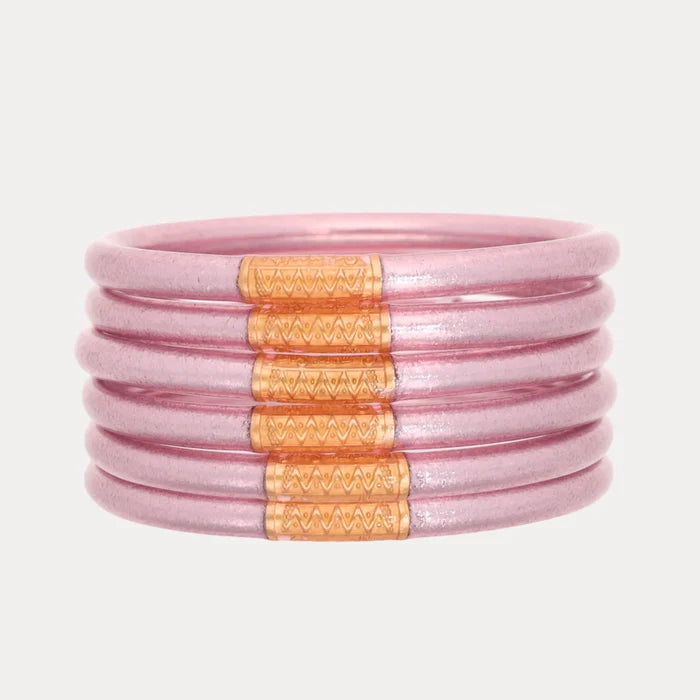 Ice Rose All Weather Bangles® (AWB®) - Set of 6 MEDIUM
