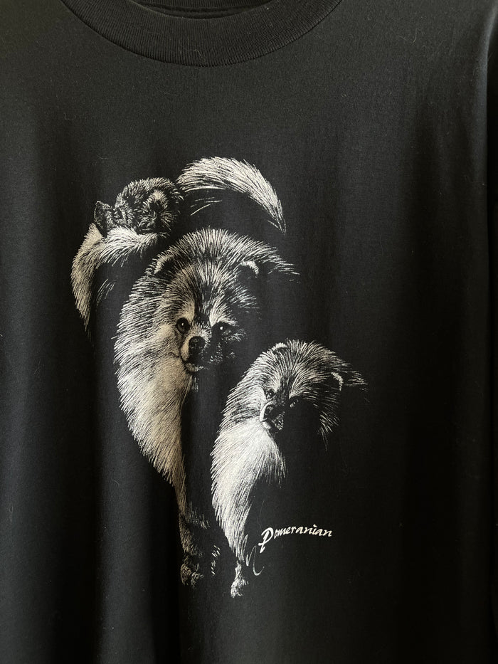 Vintage 1990’s Pomeranian Longsleeve T-Shirt - La Lovely Vintage