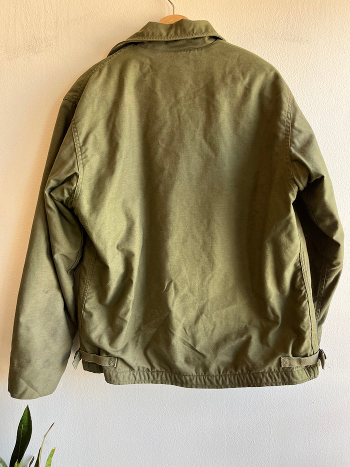 Vintage 1980’s USN A-2 Lined Deck Jacket - La Lovely Vintage