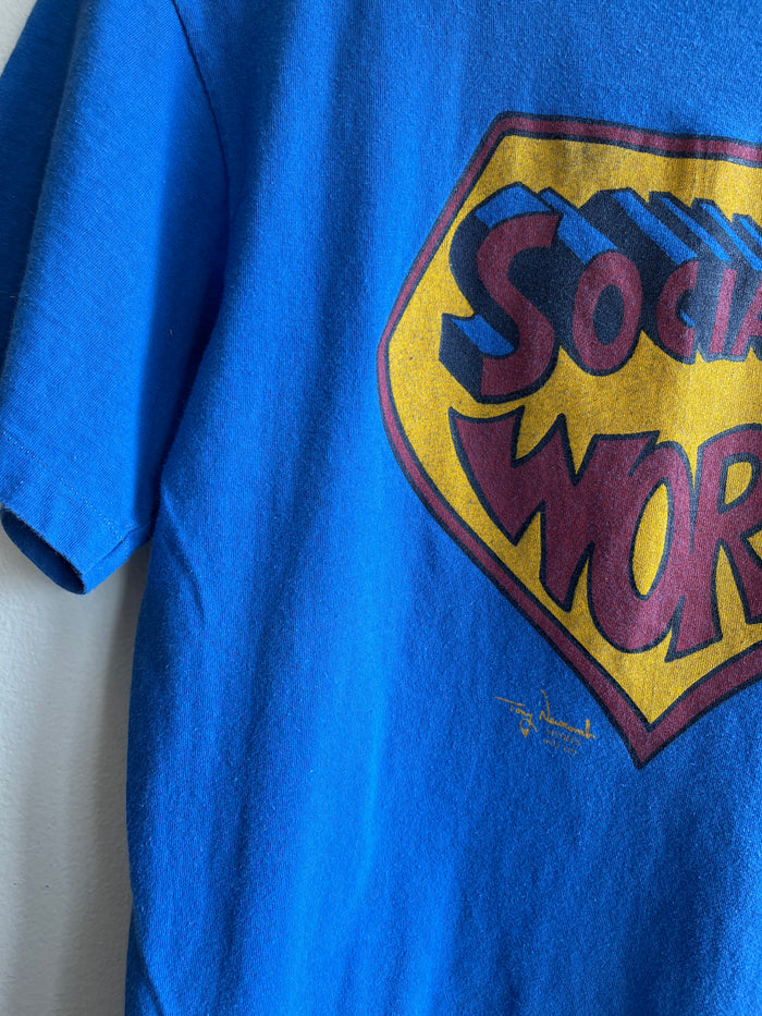 Vintage 1970’s “Social Worker” T-Shirt