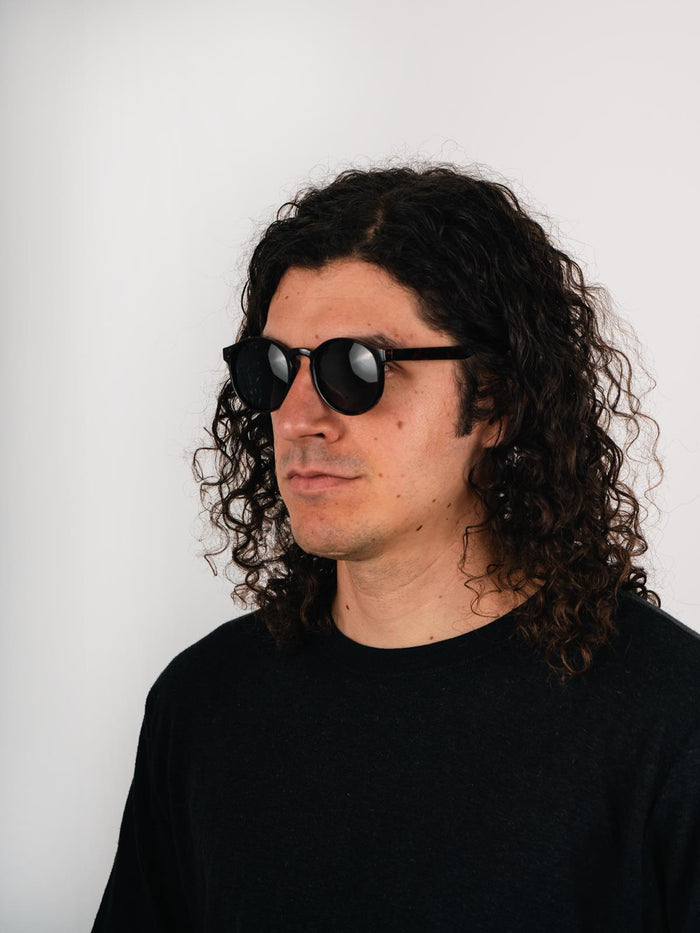 Indie Round Acrylic Sunglasses | Tortoise-Image 2