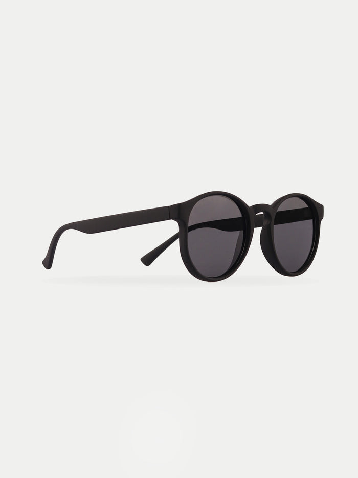 Indie Round Acrylic Sunglasses | Tortoise-Image 4