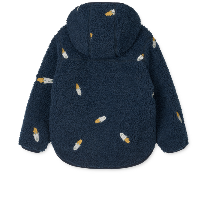 Liewood - Jacket - Mara - Rocket/Classic Navy - Back