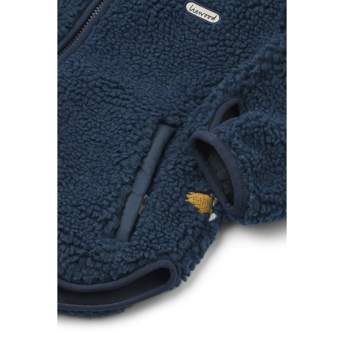Liewood - Jacket - Mara - Rocket/Classic Navy - Details 2
