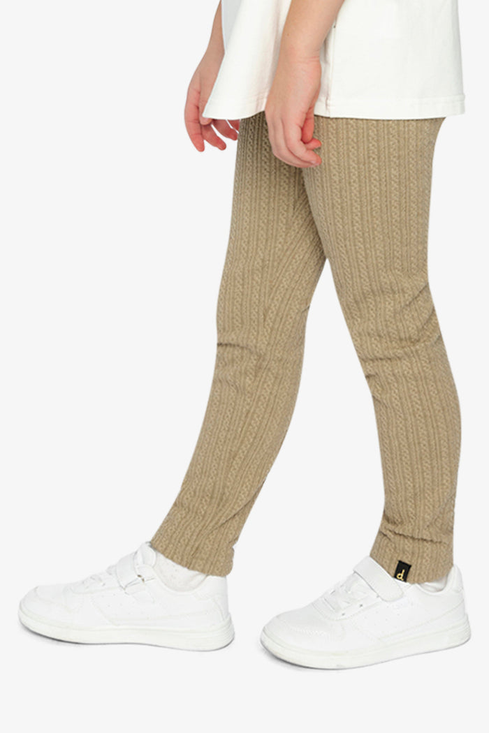 Jacquard Leggings Sage Green-2