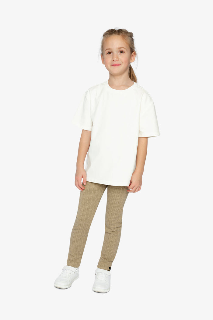 Jacquard Leggings Sage Green-4